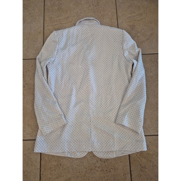 Nadine Merabi "Carrie" - White Crystal Blazer - Women's - Hand-Finished - Picture 8 of 9